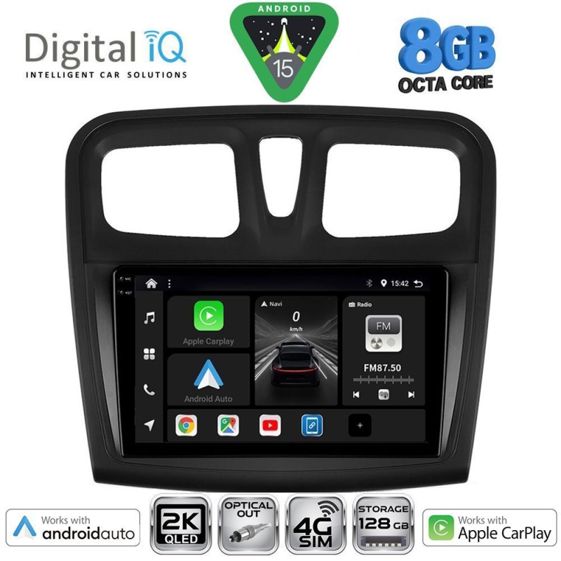 DIGITAL IQ BXK 20108SQ_CPAA (9inc) MULTIMEDIA TABLET for DACIA LOGAN – SANDERO mod. 2012-2019 DIGITAL IQ BXK 20108SQ_CPAA (9inc) MULTIMEDIA TABLET for DACIA LOGAN – SANDERO mod. 2012-2019