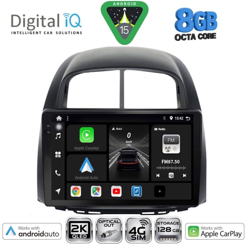 DIGITAL IQ BXK 20124_CPAA (10inc) MULTIMEDIA TABLET for DAIHATSU SIRION mod. 2006-2012