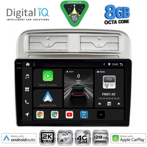 DIGITAL IQ BXK 20128_CPAA (9inc) MULTIMEDIA TABLET for FIAT GRANDE PUNTO mod. 2005-2012