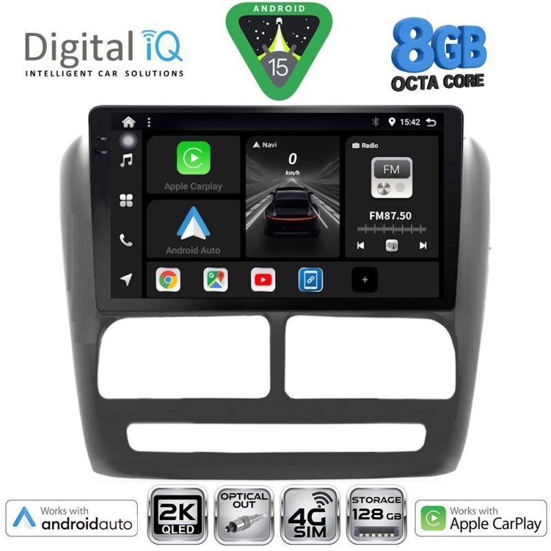 DIGITAL IQ BXK 20137_CPAA (9inc) MULTIMEDIA TABLET for FIAT DOBLO mod. 2010-2015 DIGITAL IQ BXK 20137_CPAA (9inc) MULTIMEDIA TABLET for FIAT DOBLO mod. 2010-2015