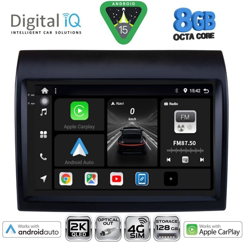 DIGITAL IQ BXK 20141_CPAA (9inc) MULTIMEDIA TABLET for FIAT DUCATO – CITROEN JUMPER – PEUGEOT BOXER mod. 2011-2021