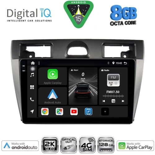 DIGITAL IQ BXK 20153_CPAA (9inc) MULTIMEDIA TABLET for FORD FIESTA mod. 2005-2008
