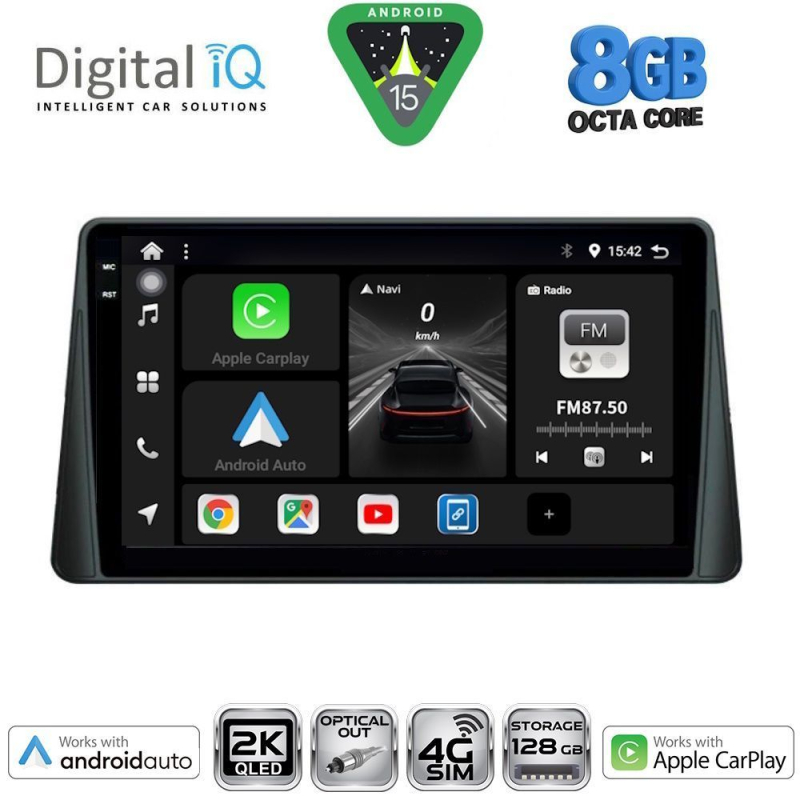 DIGITAL IQ BXK 20158_CPAA (9inc) MULTIMEDIA TABLET for FORD FOCUS mod. 2019>