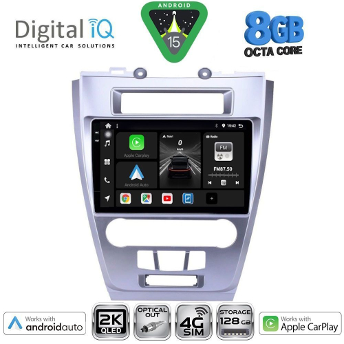 DIGITAL IQ BXK 20159_CPAA (10inc) MULTIMEDIA TABLET for FORD FUSION mod. 2012-2017