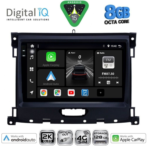 DIGITAL IQ BXK 20173_CPAA (9inc) MULTIMEDIA TABLET for FORD RANGER mod. 2018&gt;