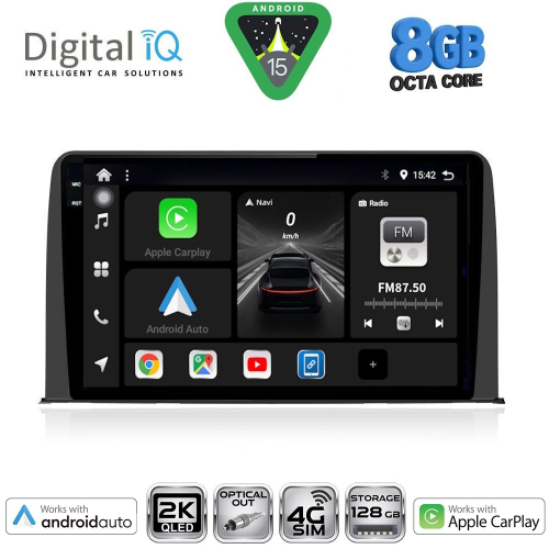DIGITAL IQ BXK 20199_CPAA (10inc) MULTIMEDIA TABLET for HONDA CRV mod. 2017&gt;