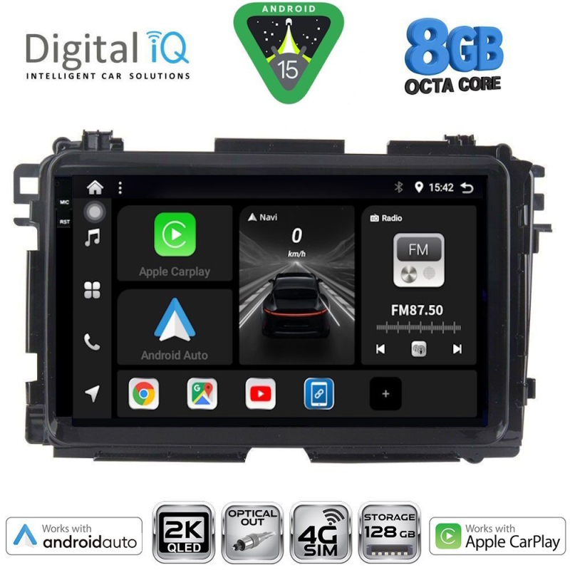DIGITAL IQ BXK 20201_CPAA (9inc) MULTIMEDIA TABLET for HONDA HRV mod. 2015-2021