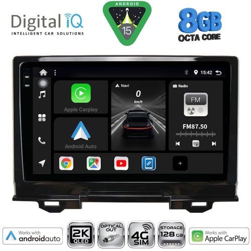 DIGITAL IQ BXK 20202_CPAA (9inc) MULTIMEDIA TABLET for HONDA HRV mod. 2021&gt;
