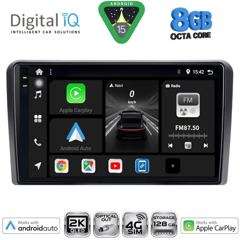 DIGITAL IQ BXK 20221_CPAA (9inc) MULTIMEDIA TABLET for HYUNDAI H1 mod. 2007>