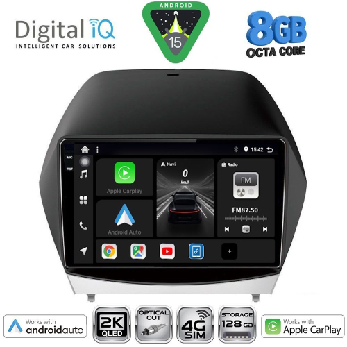 DIGITAL IQ BXK 20235_CPAA (10inc) MULTIMEDIA TABLET for HYUNDAI iX35  mod. 2010-2015
