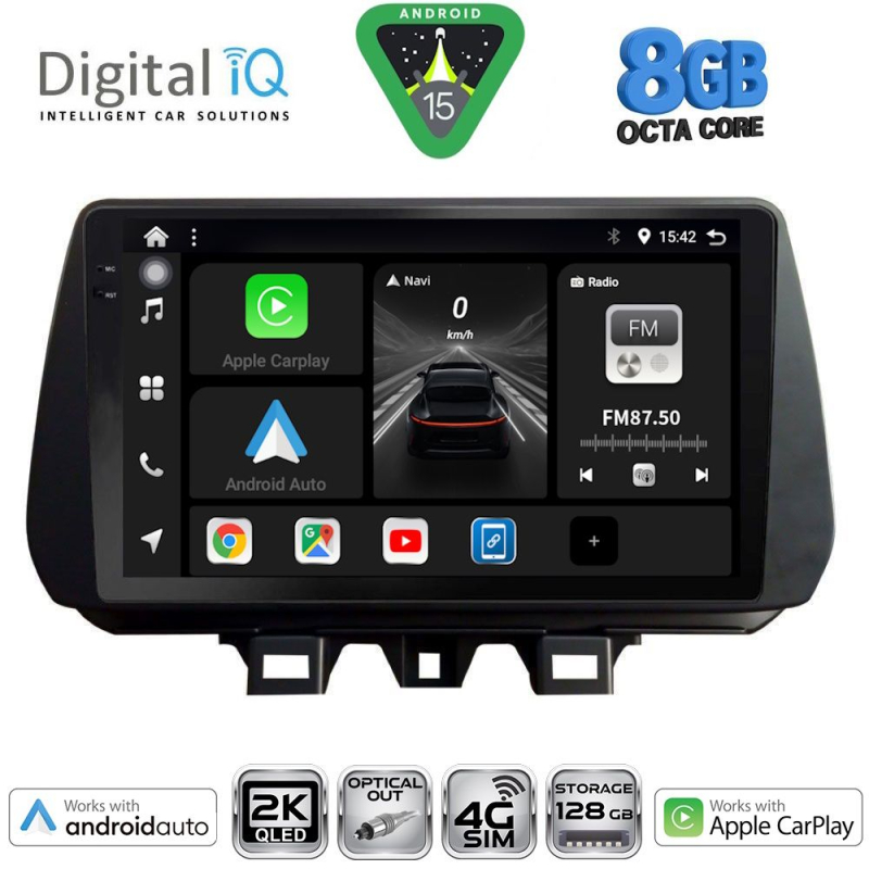 DIGITAL IQ BXK 20244_CPAA (9inc) MULTIMEDIA TABLET for HYUNDAI TUCSON  mod. 2019>