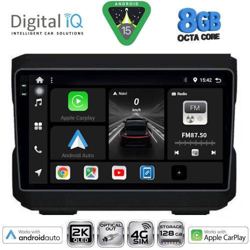 DIGITAL IQ BXK 20272_CPAA (10inc) MULTIMEDIA TABLET for JEEP  mod. 2007-2014 - DODGE mod. 2007&gt;