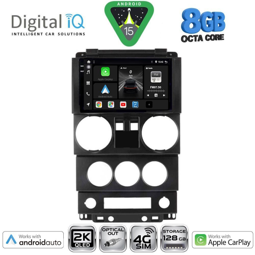 DIGITAL IQ BXK 20293_CPAA (9inc) MULTIMEDIA TABLET for JEEP WRANGLER  mod. 2006-2011