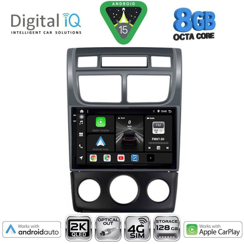 DIGITAL IQ BXK 20324_CPAA (A/C) (9inc) MULTIMEDIA TABLET for KIA SPORTAGE mod. 2004-2010