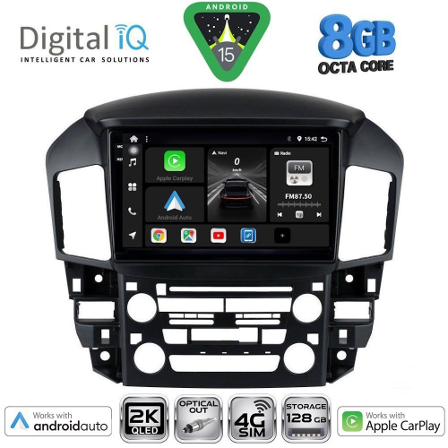 DIGITAL IQ BXK 20344_CPAA (9inc) MULTIMEDIA TABLET for LEXUS RX 300 mod. 1998-2003