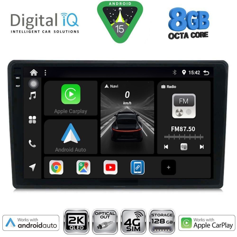 DIGITAL IQ BXK 20360_CPAA (9inc) MULTIMEDIA TABLET for MAZDA 2 mod. 2002-2007 DIGITAL IQ BXK 20360_CPAA (9inc) MULTIMEDIA TABLET for MAZDA 2 mod. 2002-2007