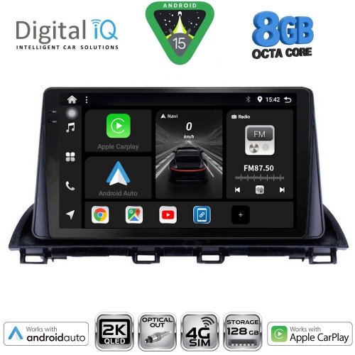 DIGITAL IQ BXK 20367_CPAA (9inc) MULTIMEDIA TABLET for MAZDA 3 mod. 2014-2019