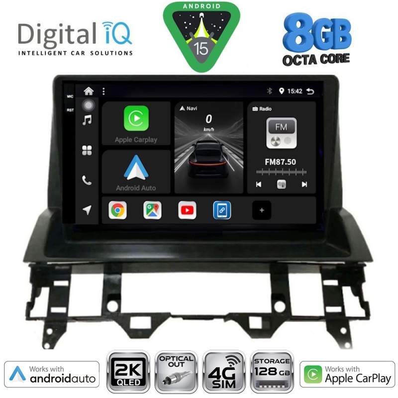 DIGITAL IQ BXK 20376_CPAA DASH (10inc) MULTIMEDIA TABLET for MAZDA 6 mod. 2002-2008 DIGITAL IQ BXK 20376_CPAA DASH (10inc) MULTIMEDIA TABLET for MAZDA 6 mod. 2002-2008