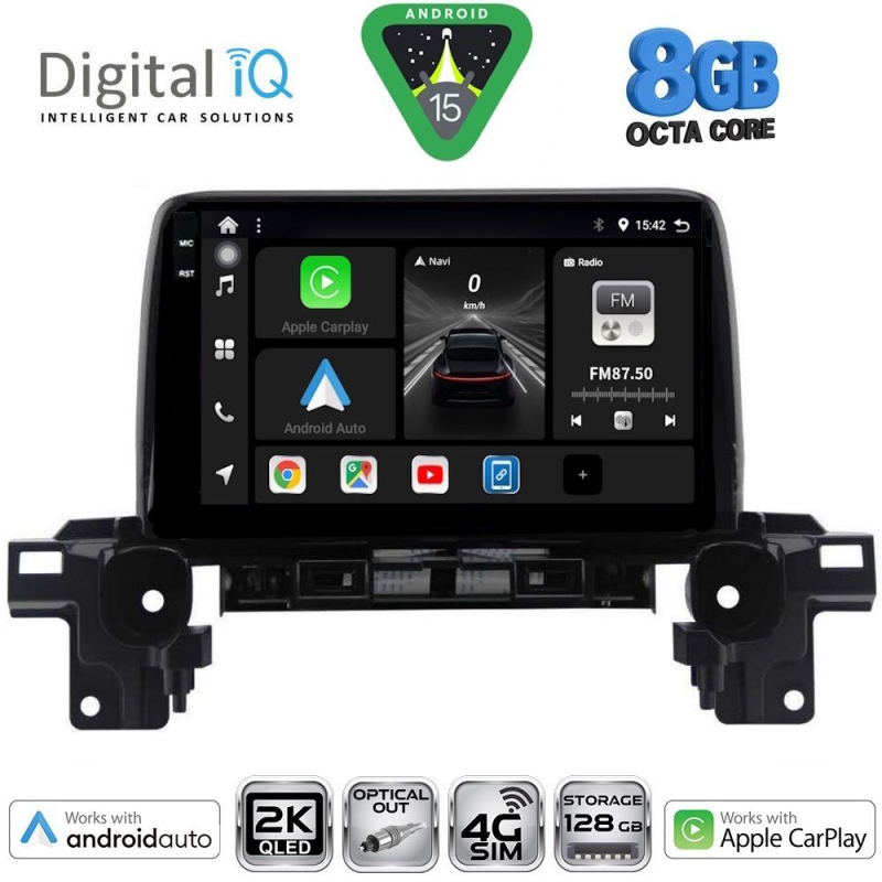 DIGITAL IQ BXK 20381_CPAA (9inc) MULTIMEDIA TABLET for MAZDA CX5 mod. 2017>