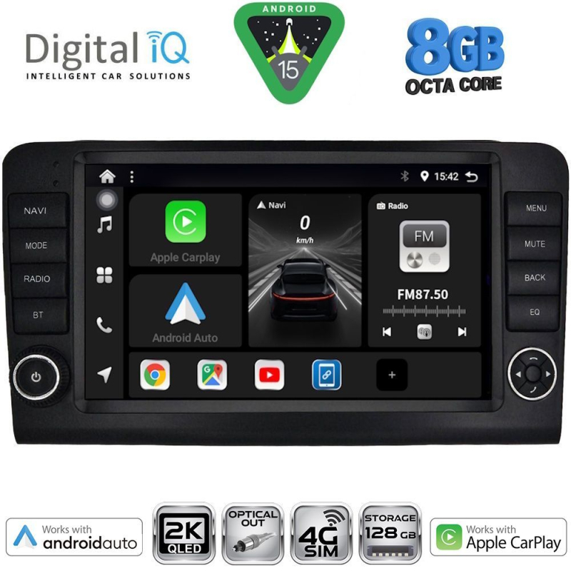DIGITAL IQ BXK 20416_CPAA (9inc) MULTIMEDIA TABLET for MERCEDES ML (W164) – GL (X164) mod. 2005-2011 DIGITAL IQ BXK 20416_CPAA (9inc) MULTIMEDIA TABLET for MERCEDES ML (W164) – GL (X164) mod. 2005-2011