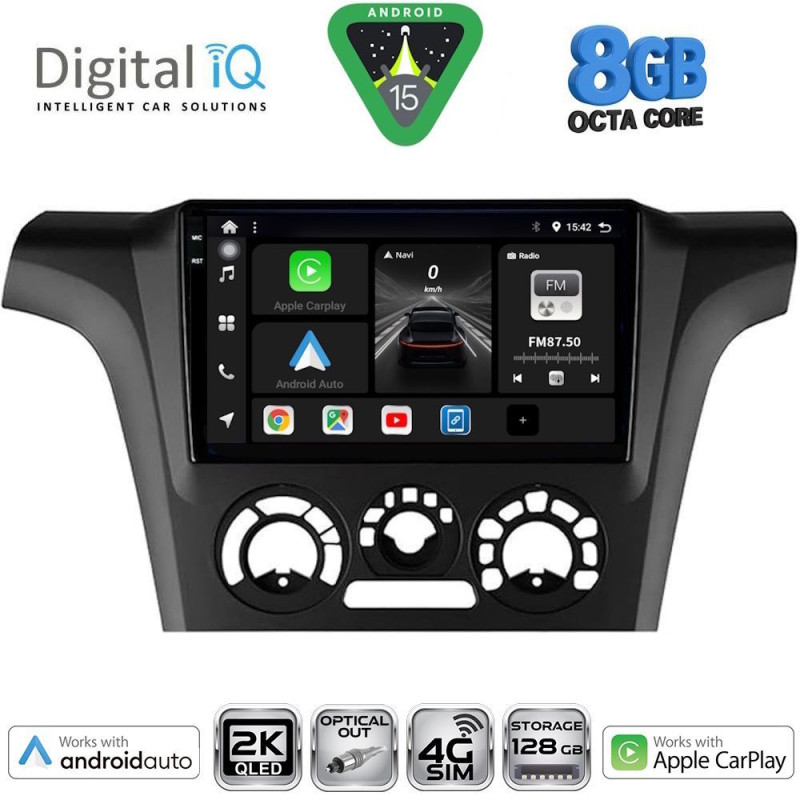 DIGITAL IQ BXK 20441_CPAA A/C (9inc) MULTIMEDIA TABLET for MITSUBISHI OUTLANDER mod. 2001-2005