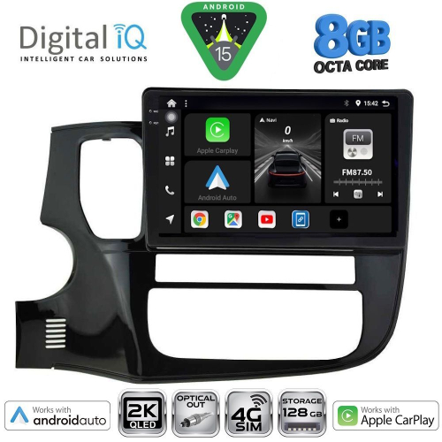 DIGITAL IQ BXK 20443_CPAA (10inc) MULTIMEDIA TABLET for MITSUBISHI OUTLANDER mod. 2013-2020