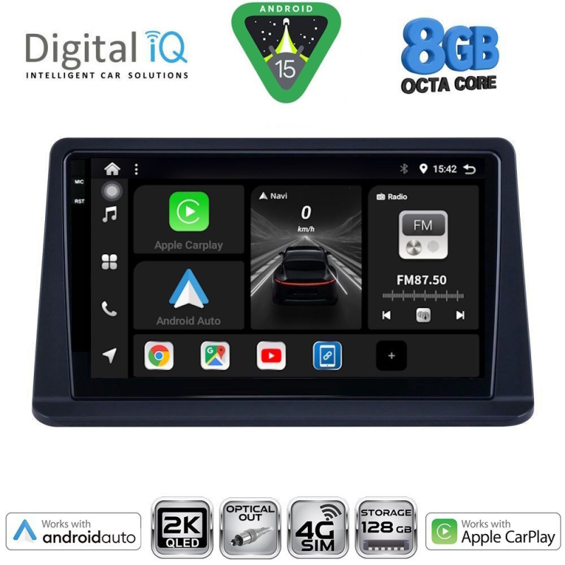 DIGITAL IQ BXK 20445_CPAA (9inc) MULTIMEDIA TABLET for MITSUBISHI PAJERO mod. 1999-2006