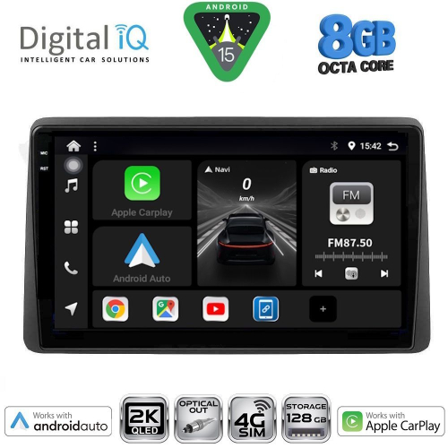 DIGITAL IQ BXK 20453_CPAA (10inc) MULTIMEDIA TABLET for NISSAN JUKE mod. 2021&gt;