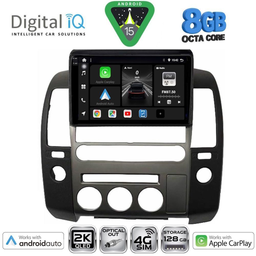 DIGITAL IQ BXK 20454_CPAA (ORIG.NAVI) (9inc) MULTIMEDIA TABLET for NISSAN NAVARA D40 mod. 2006-2011 με Original Navi