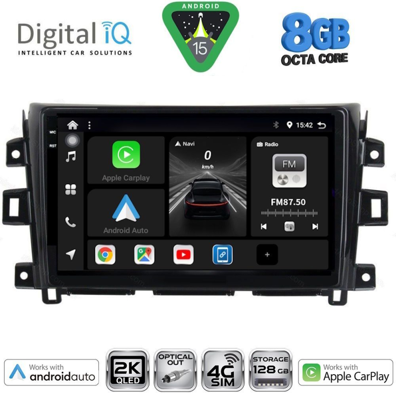DIGITAL IQ BXK 20456_CPAA (10inc) MULTIMEDIA TABLET for NISSAN NAVARA mod. 2016> DIGITAL IQ BXK 20456_CPAA (10inc) MULTIMEDIA TABLET for NISSAN NAVARA mod. 2016>