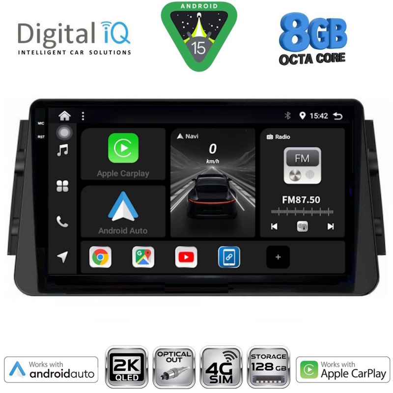 DIGITAL IQ BXK 20460_CPAA (9inc) MULTIMEDIA TABLET for NISSAN MICRA mod. 2017>