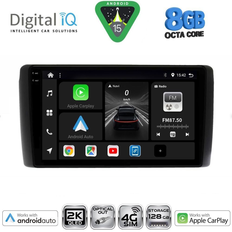 DIGITAL IQ BXK 20472_CPAA (9inc) MULTIMEDIA TABLET for NISSAN LEAF mod. 2009-2017 DIGITAL IQ BXK 20472_CPAA (9inc) MULTIMEDIA TABLET for NISSAN LEAF mod. 2009-2017