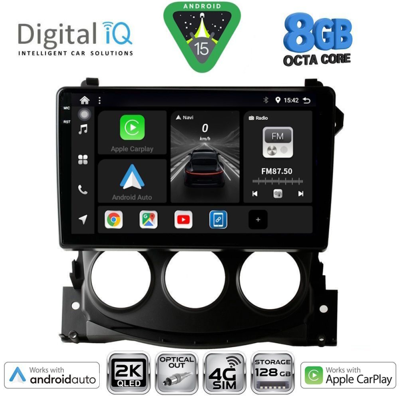 DIGITAL IQ BXK 20479_CPAA (9inc) MULTIMEDIA TABLET for NISSAN 370Z mod. 2009-2012