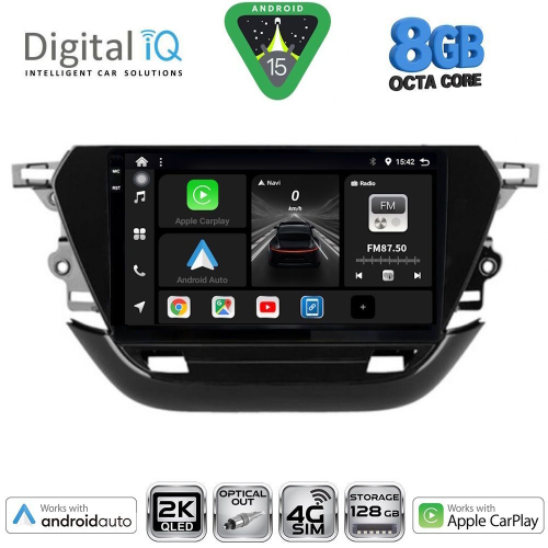 DIGITAL IQ BXK 20487_CPAA (9inc) MULTIMEDIA TABLET for OPEL CORSA F mod. 2021&gt;