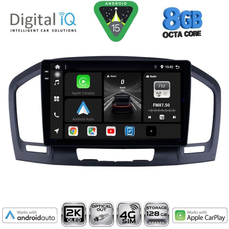 DIGITAL IQ BXK 20491_CPAA (9inc) MULTIMEDIA TABLET for OPEL INSIGNIA  mod.2008-2013
