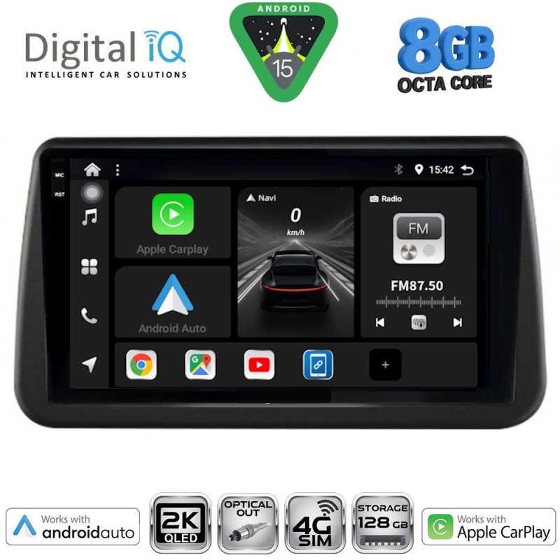 DIGITAL IQ BXK 20494_CPAA (9inc) MULTIMEDIA TABLET for OPEL MERIVA mod. 2010-2017