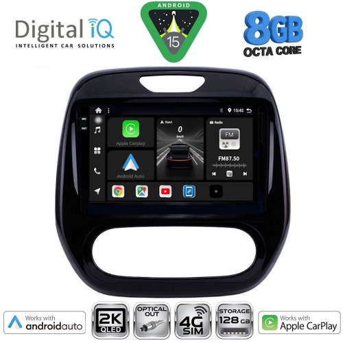 DIGITAL IQ BXK 20542_CPAA (9inc) MULTIMEDIA TABLET for RENAULT CAPTUR mod. 2013-2019