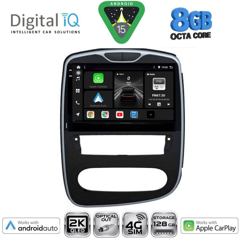 DIGITAL IQ BXK 20545_CPAA (10inc) MULTIMEDIA TABLET for RENAULT CLIO mod. 2016-2019 DIGITAL IQ BXK 20545_CPAA (10inc) MULTIMEDIA TABLET for RENAULT CLIO mod. 2016-2019