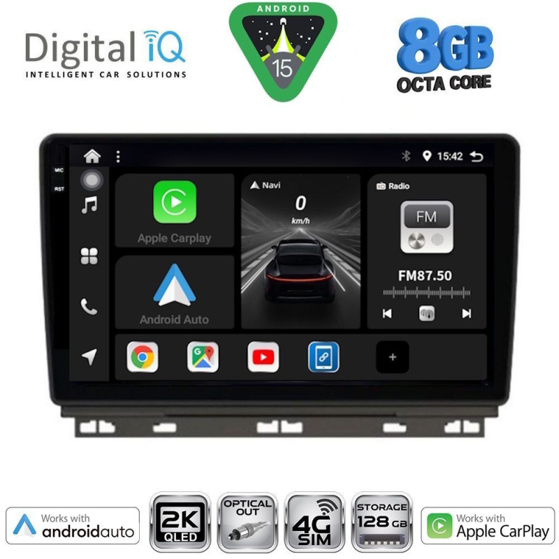DIGITAL IQ BXK 20546_CPAA (9inc) MULTIMEDIA TABLET for RENAULT CLIO - CAPTUR mod. 2019>