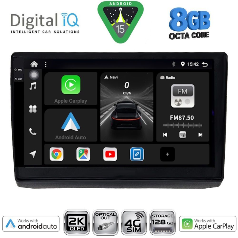DIGITAL IQ BXK 20558_CPAA (10inc) MULTIMEDIA TABLET for OPEL VIVARO – RENAULT TRAFIC - NISSAN PRIMASTAR mod. 2004-2015