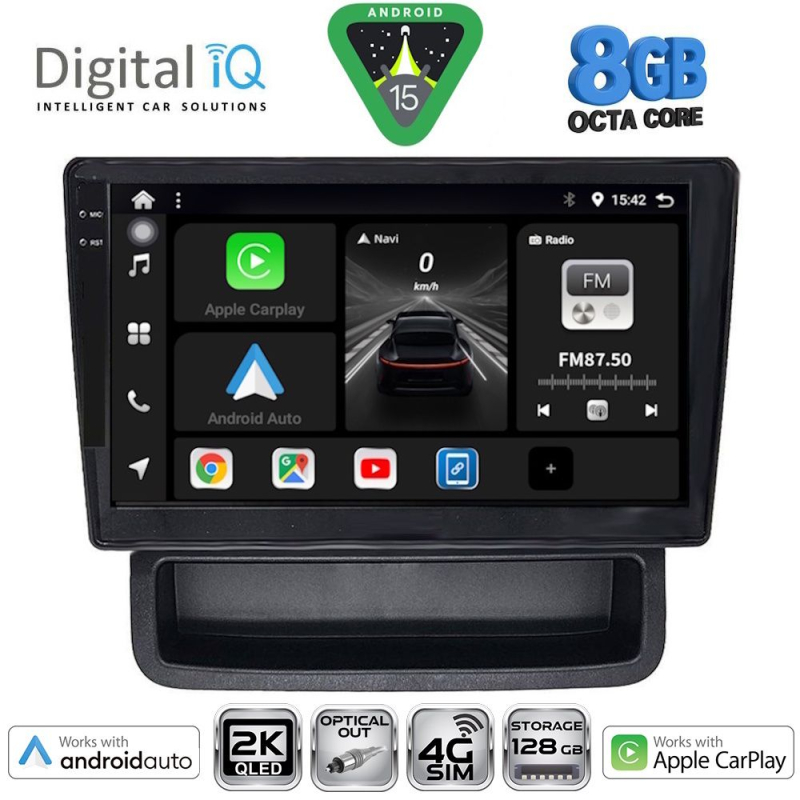 DIGITAL IQ BXK 20559_CPAA (10inc) MULTIMEDIA TABLET for OPEL VIVARO – RENAULT TRAFIC - NISSAN PRIMASTAR mod. 2004-2015