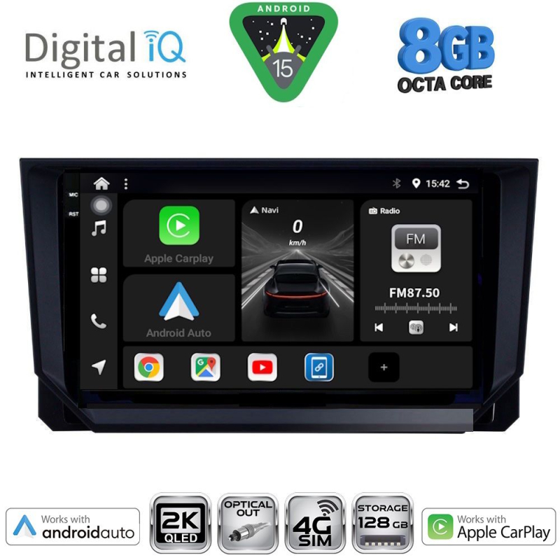 DIGITAL IQ BXK 20573_CPAA (9inc) MULTIMEDIA TABLET for SEAT ARONA - IBIZA mod. 2018>