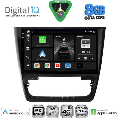 DIGITAL IQ BXK 20610_CPAA (10inc) MULTIMEDIA TABLET for SKODA YETI mod. 2014&gt;