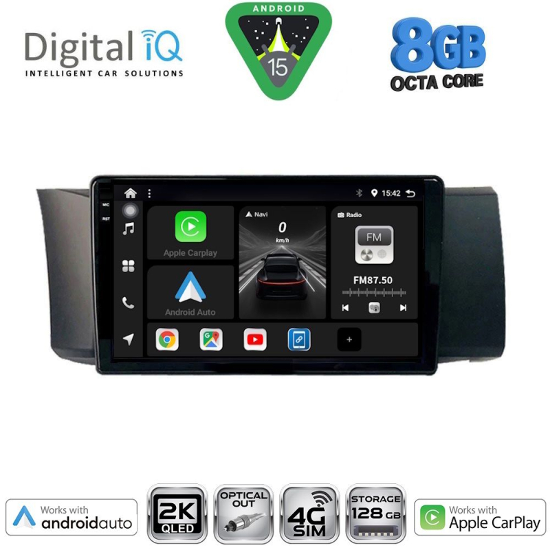 DIGITAL IQ BXK 20669_CPAA (9inc) MULTIMEDIA TABLET for TOYOTA GT86 - SUBARU BRZ mod. 2012>