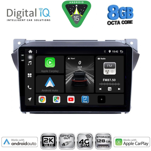 DIGITAL IQ BXK 20670_CPAA (9inc) MULTIMEDIA TABLET for SUZUKI ALTO - NISSAN PIXO 2009&gt;