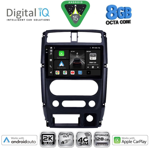 DIGITAL IQ BXK 20678_CPAA (9inc) MULTIMEDIA TABLET for SUZUKI JIMNY mod. 2007-2017