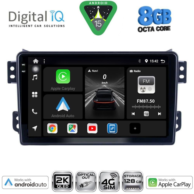 DIGITAL IQ BXK 20682_CPAA (9inc) MULTIMEDIA TABLET for OPEL AGILA - SUZUKI SPLASH mod. 2008> DIGITAL IQ BXK 20682_CPAA (9inc) MULTIMEDIA TABLET for OPEL AGILA - SUZUKI SPLASH mod. 2008>