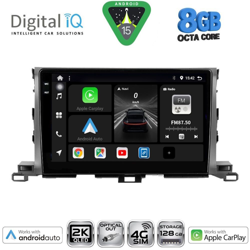 DIGITAL IQ BXK 20700_CPAA (10inc) MULTIMEDIA TABLET for TOYOTA HIGHLANDER mod. 2014-2019 DIGITAL IQ BXK 20700_CPAA (10inc) MULTIMEDIA TABLET for TOYOTA HIGHLANDER mod. 2014-2019