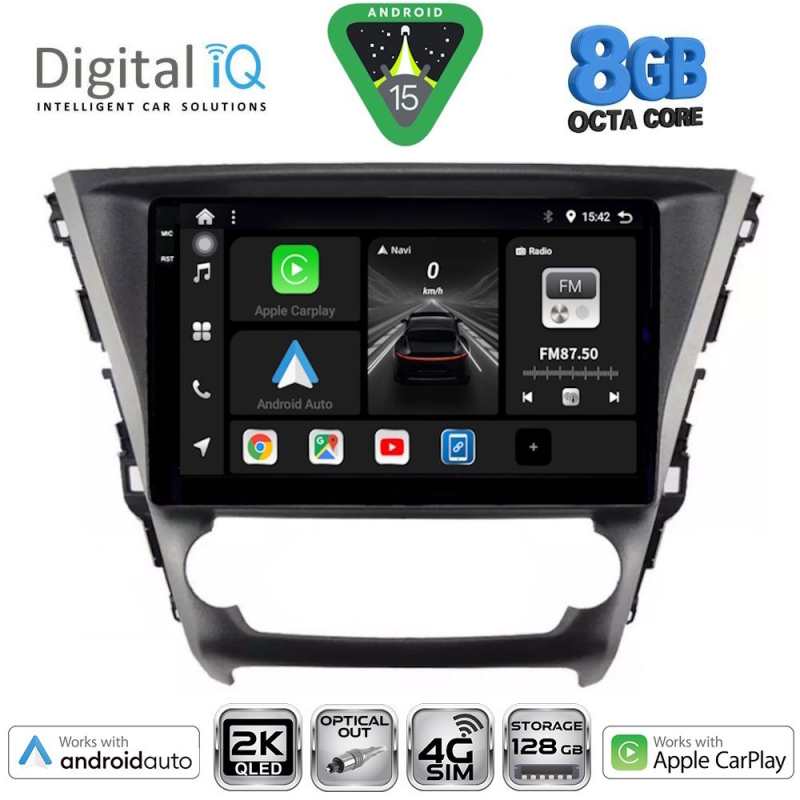 DIGITAL IQ BXK 20706_CPAA (10inc) MULTIMEDIA TABLET for TOYOTA AVENSIS mod. 2016>