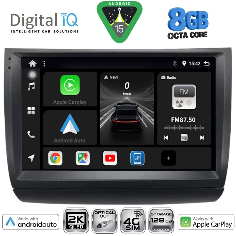 DIGITAL IQ BXK 20728_CPAA (9inc) MULTIMEDIA TABLET for TOYOTA PRIUS mod. 2003-2009